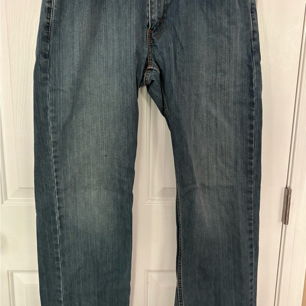 HP🎉 Levi's Men's 559 Relaxed Straight Fit Blue Jeans 32x32 - Picture 2 of 8